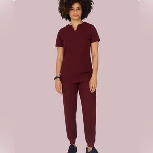 Mandala Wine Color Scrub Set ♥️🍷